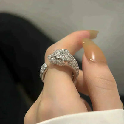 Mysitc PANTHERE 5.5MM ALL DIAMOND RING