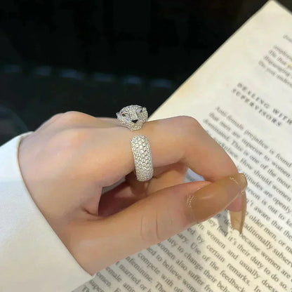 Mysitc PANTHERE 5.5MM ALL DIAMOND RING