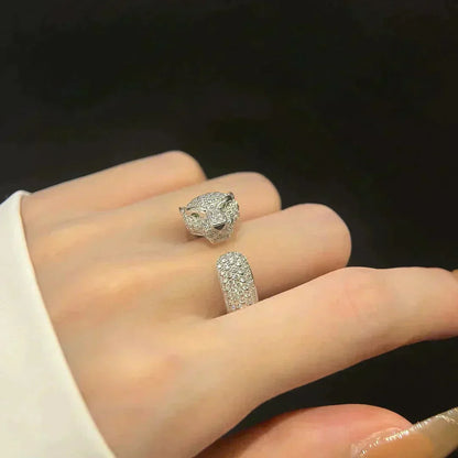 Mysitc PANTHERE 5.5MM ALL DIAMOND RING