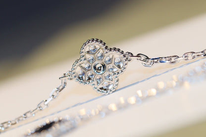 Mysitc CLOVER 20 MOTIFS ONYX DIAMOND SILVER