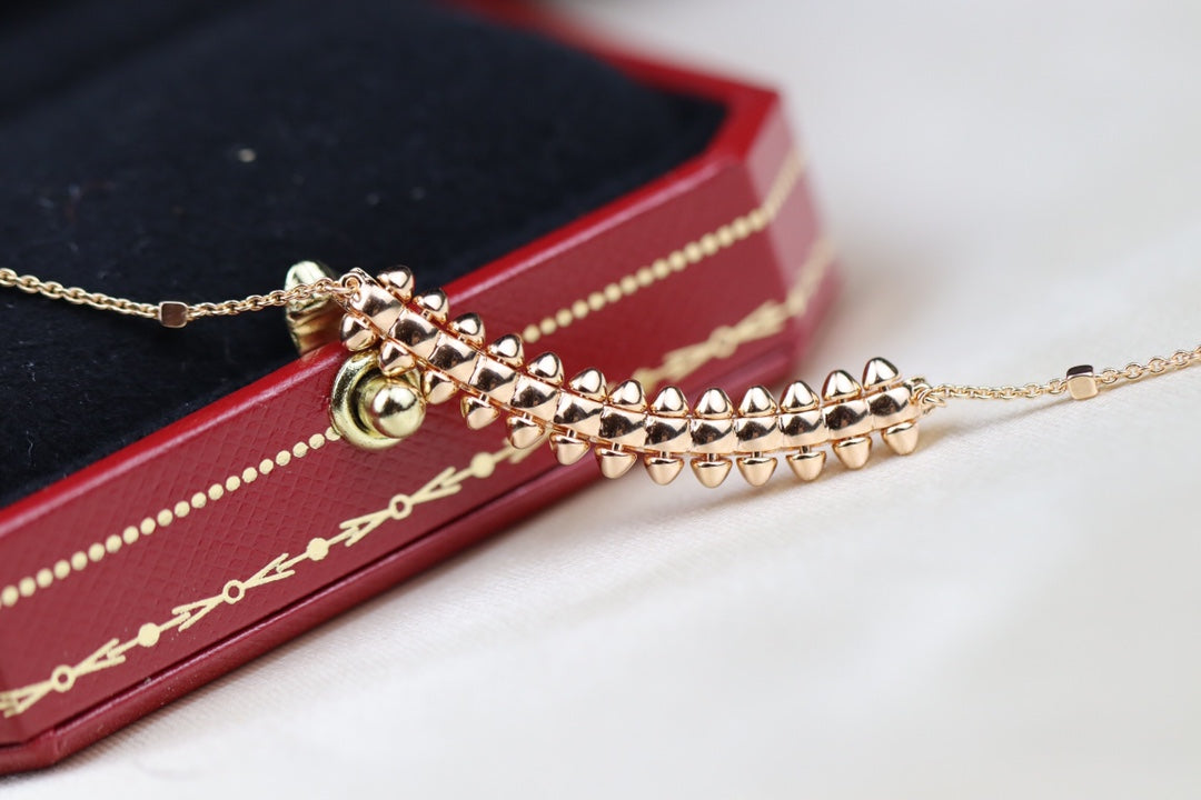 Mysitc CLASH PINK GOLD NECKLACE