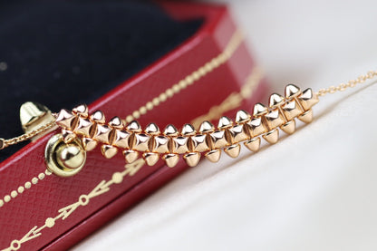 Mysitc CLASH PINK GOLD NECKLACE