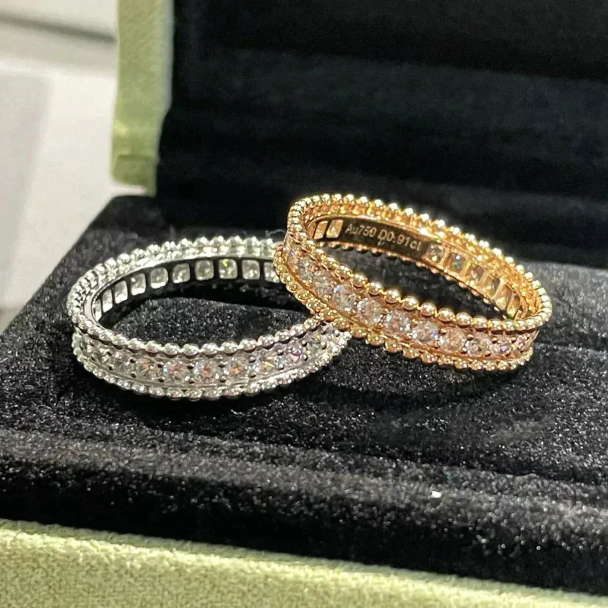 Mysitc PERLEE DIAMOND ROSÉGOLD RING
