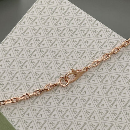 Mysitc LUCKY SPRING 15 MOTIFS ROSE GOLD NECKLACE
