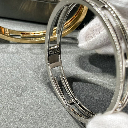 [Mystic ]MOVE 10TH GEPFLASTERTES DIAMANT-ARMBAND