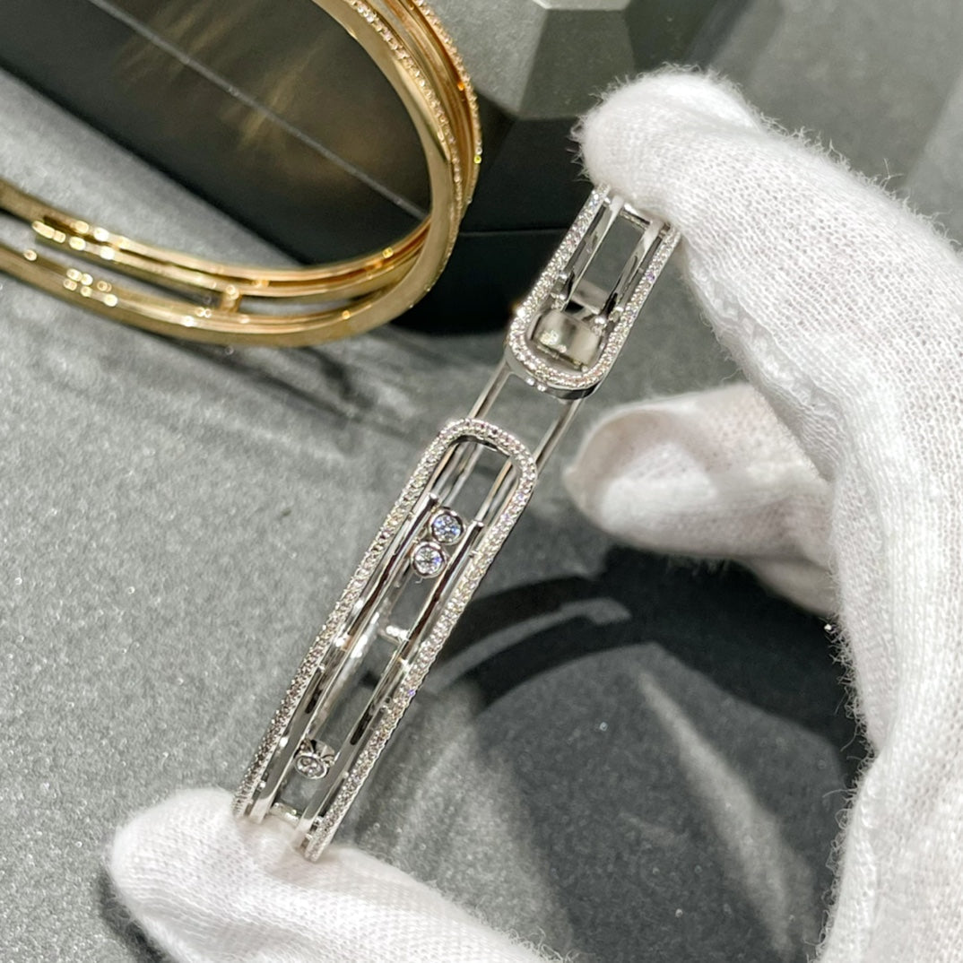 [Mystic ]MOVE 10TH GEPFLASTERTES DIAMANT-ARMBAND