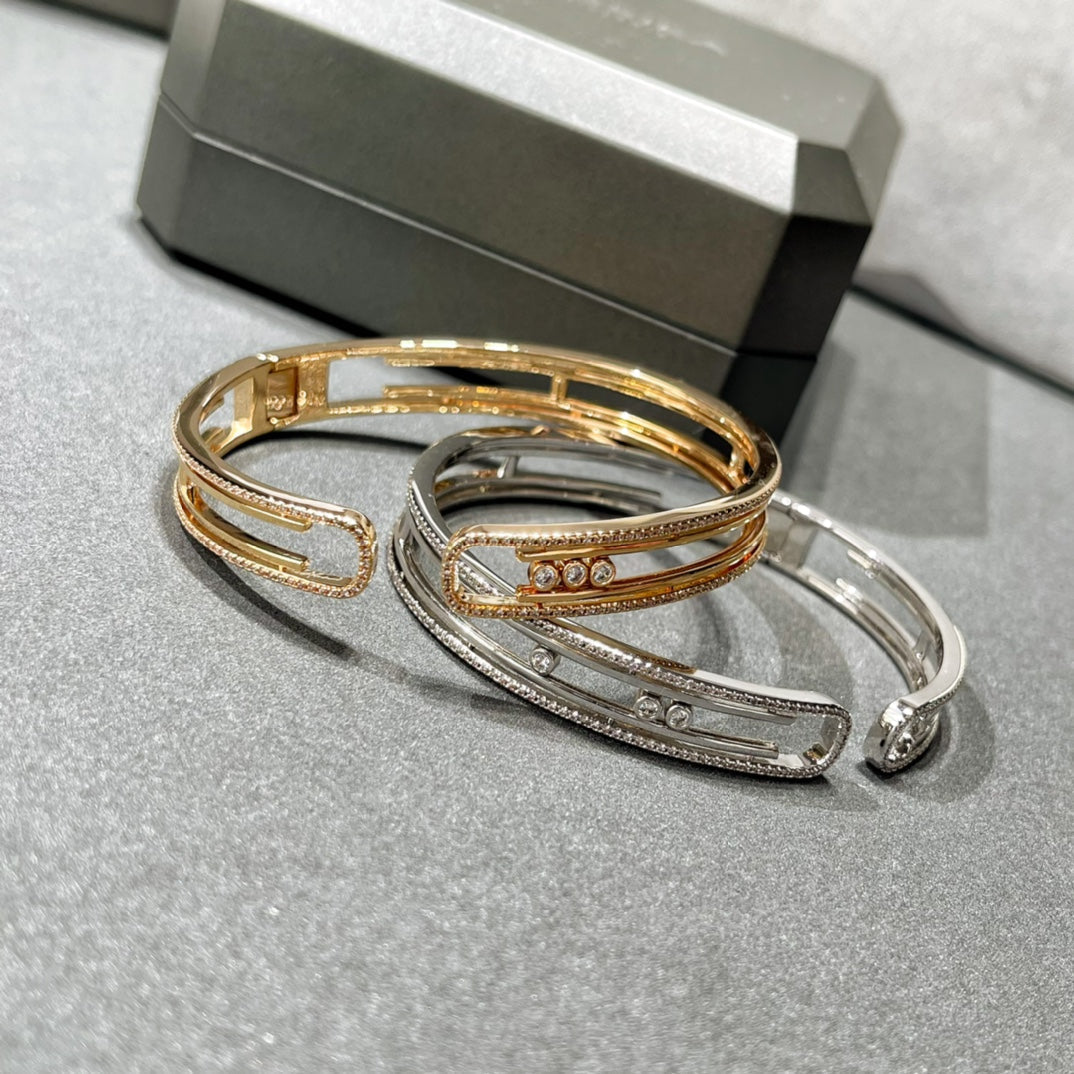 [Mystic ]MOVE 10TH GEPFLASTERTES DIAMANT-ARMBAND