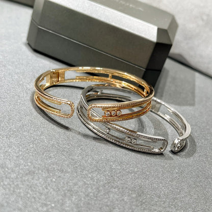 [Mystic ]MOVE 10TH GEPFLASTERTES DIAMANT-ARMBAND