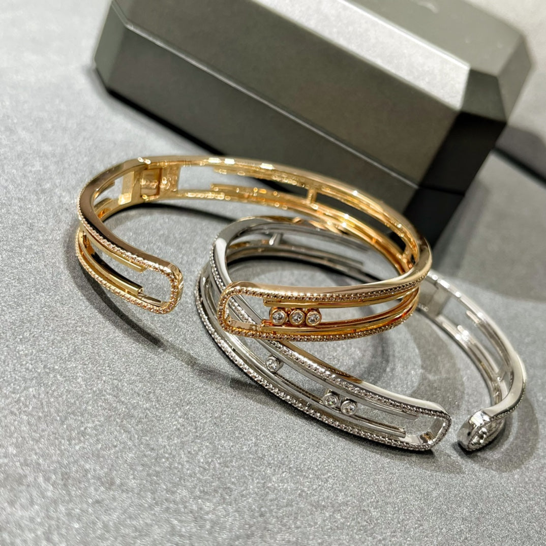 [Mystic ]MOVE 10TH GEPFLASTERTES DIAMANT-ARMBAND