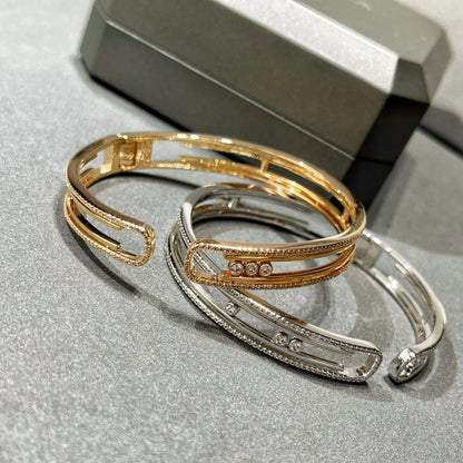 [Mystic ]MOVE 10TH GEPFLASTERTES DIAMANT-ARMBAND
