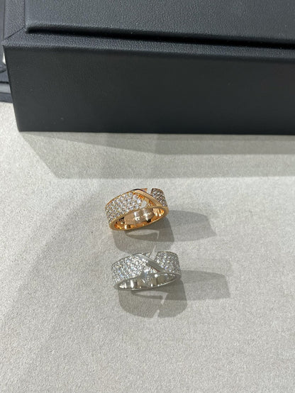 Mystische LIENS EVIDENCE DIAMANT BESETZTER RING