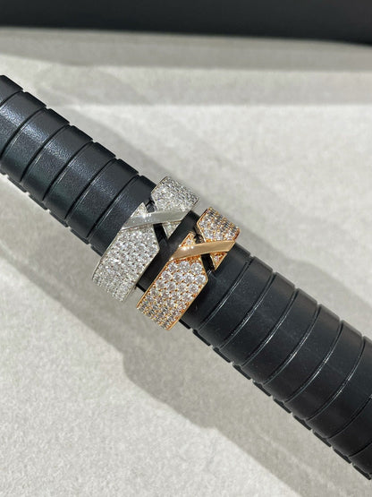 Mystische LIENS EVIDENCE DIAMANT BESETZTER RING
