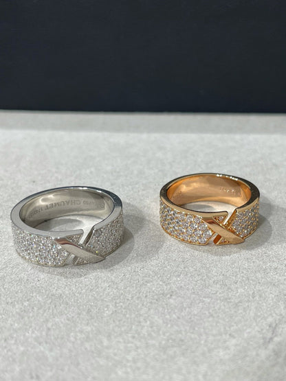 Mystische LIENS EVIDENCE DIAMANT BESETZTER RING