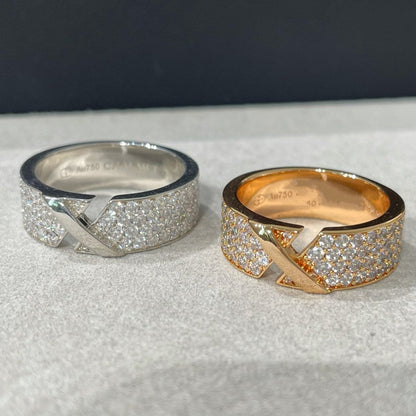Mystische LIENS EVIDENCE DIAMANT BESETZTER RING