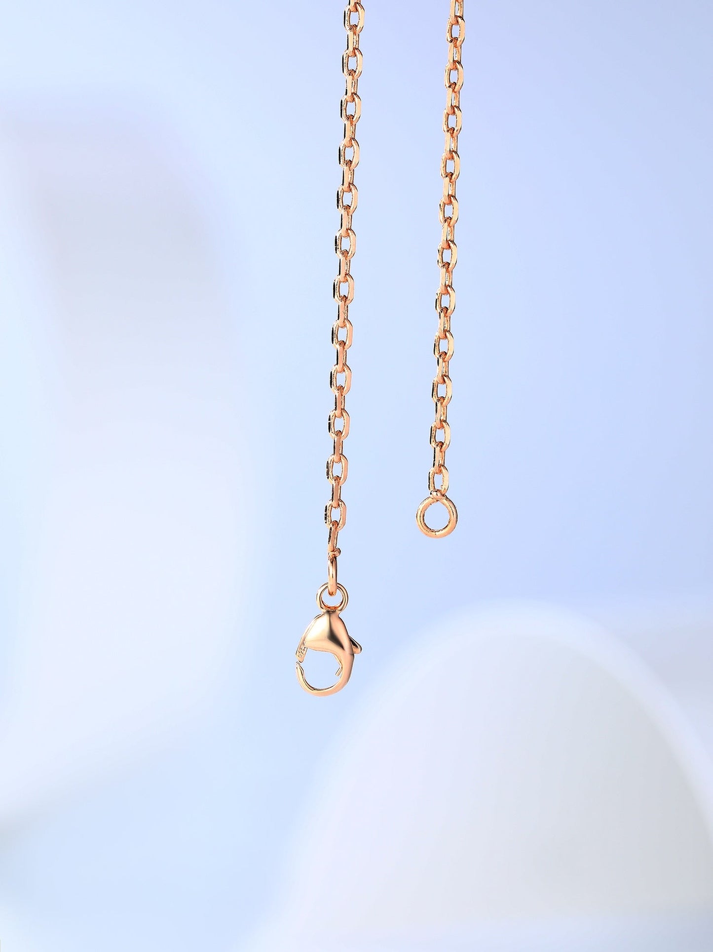 Mysitc H CAGE PINK GOLD NECKLACE