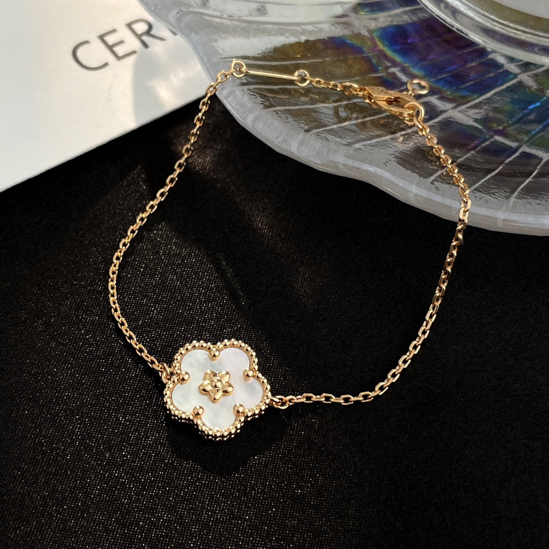 Mysitc LUCKY SPRING ROSE GOLD MOP BRACELET