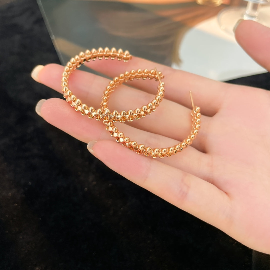 Mysitc CLASH HOOP EARRINGS