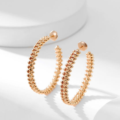 Mysitc CLASH HOOP EARRINGS