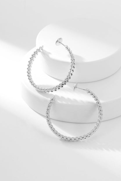 Mysitc CLASH HOOP EARRINGS
