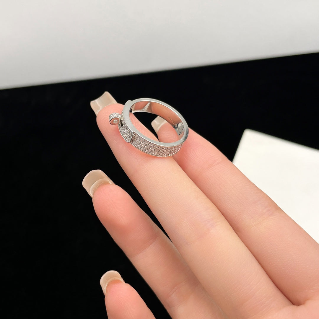 Mystic KELLY SILVER DIAMOND RING