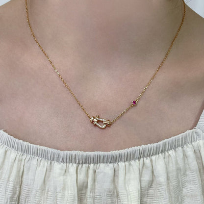 Mystic FORCE 10 DIAMANT ROSÉGOLD HALSKEΤΤΕ