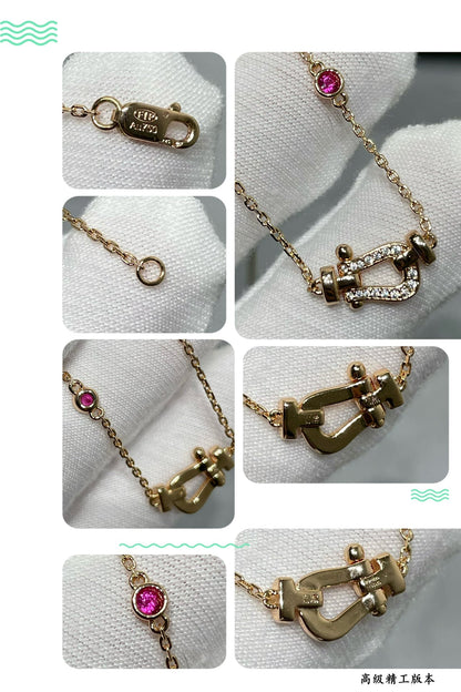 Mystic FORCE 10 DIAMANT ROSÉGOLD HALSKEΤΤΕ