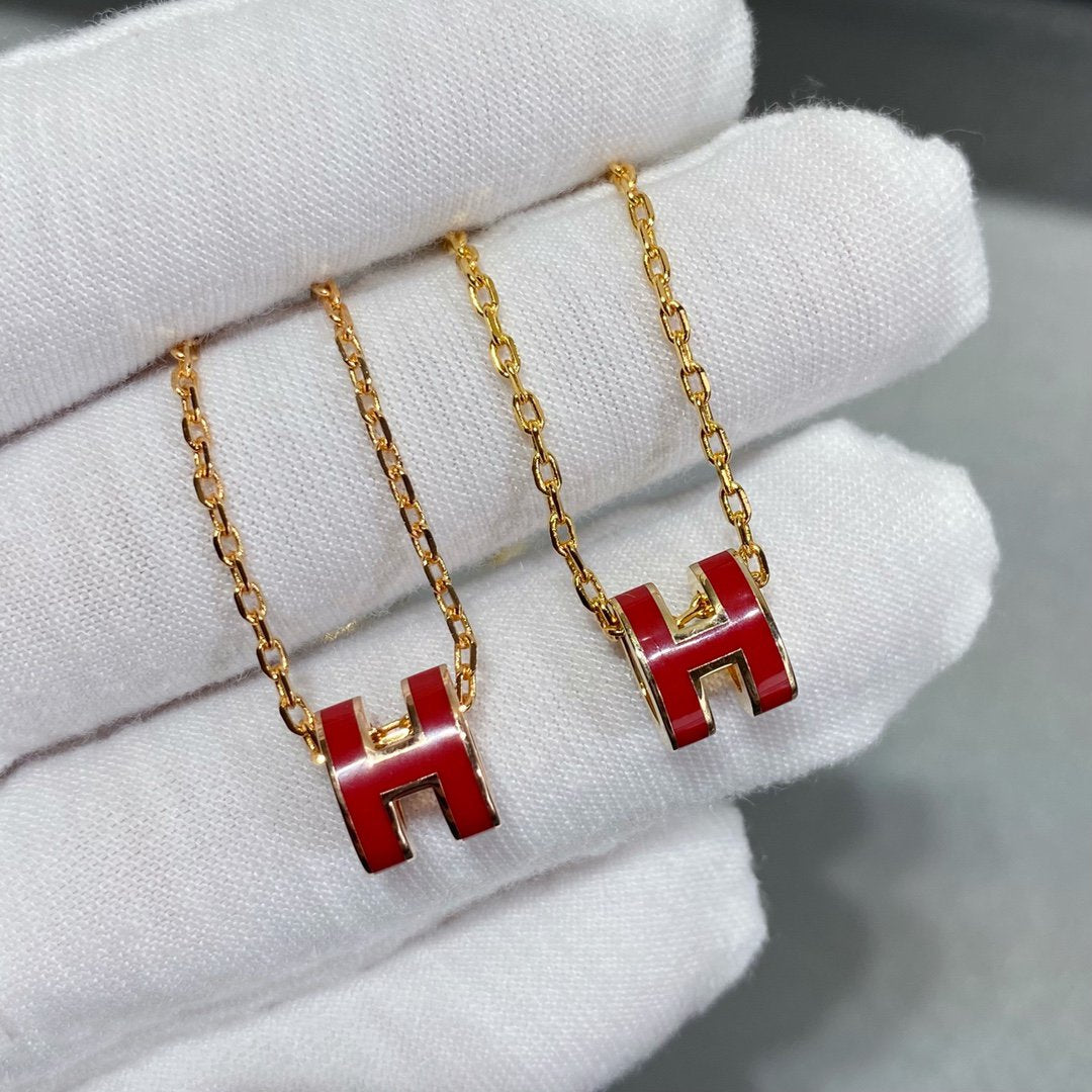 Mysitc MINI POP H NECKLACE