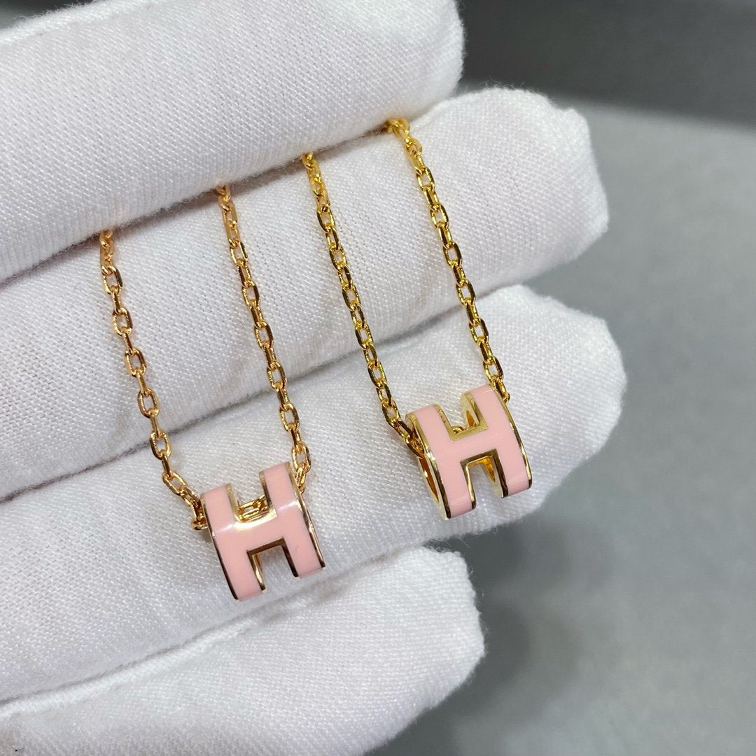 Mysitc MINI POP H NECKLACE