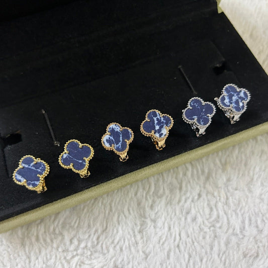 Mysitc CLOVER PIETERSITE MEDIUM STUD EARRINGS
