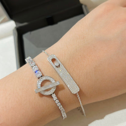 [Mystic ]MOVE CLASSIQUE DIAMANT PAVÉ ARMREIF