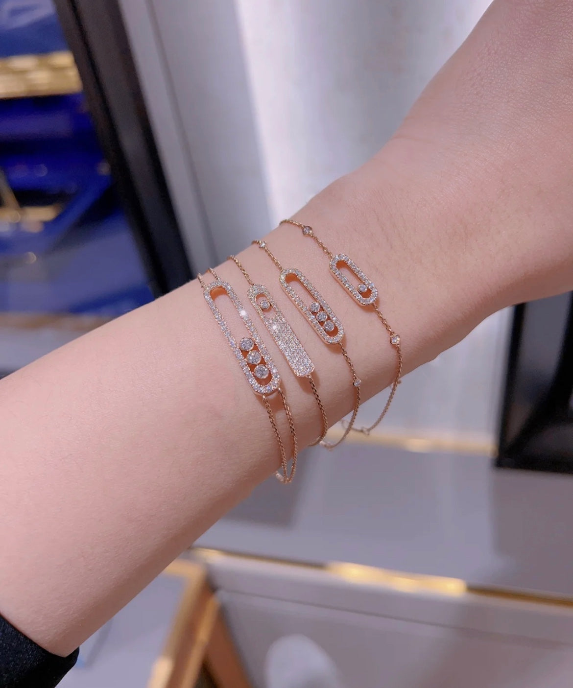 [Mystic ]MOVE CLASSIQUE DIAMANT PAVÉ ARMREIF