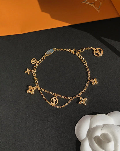 Mysitc BLOOMING PINK GOLD MOP BRACELET