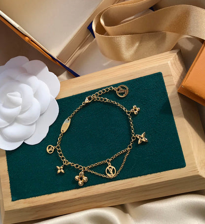 Mysitc BLOOMING PINK GOLD MOP BRACELET
