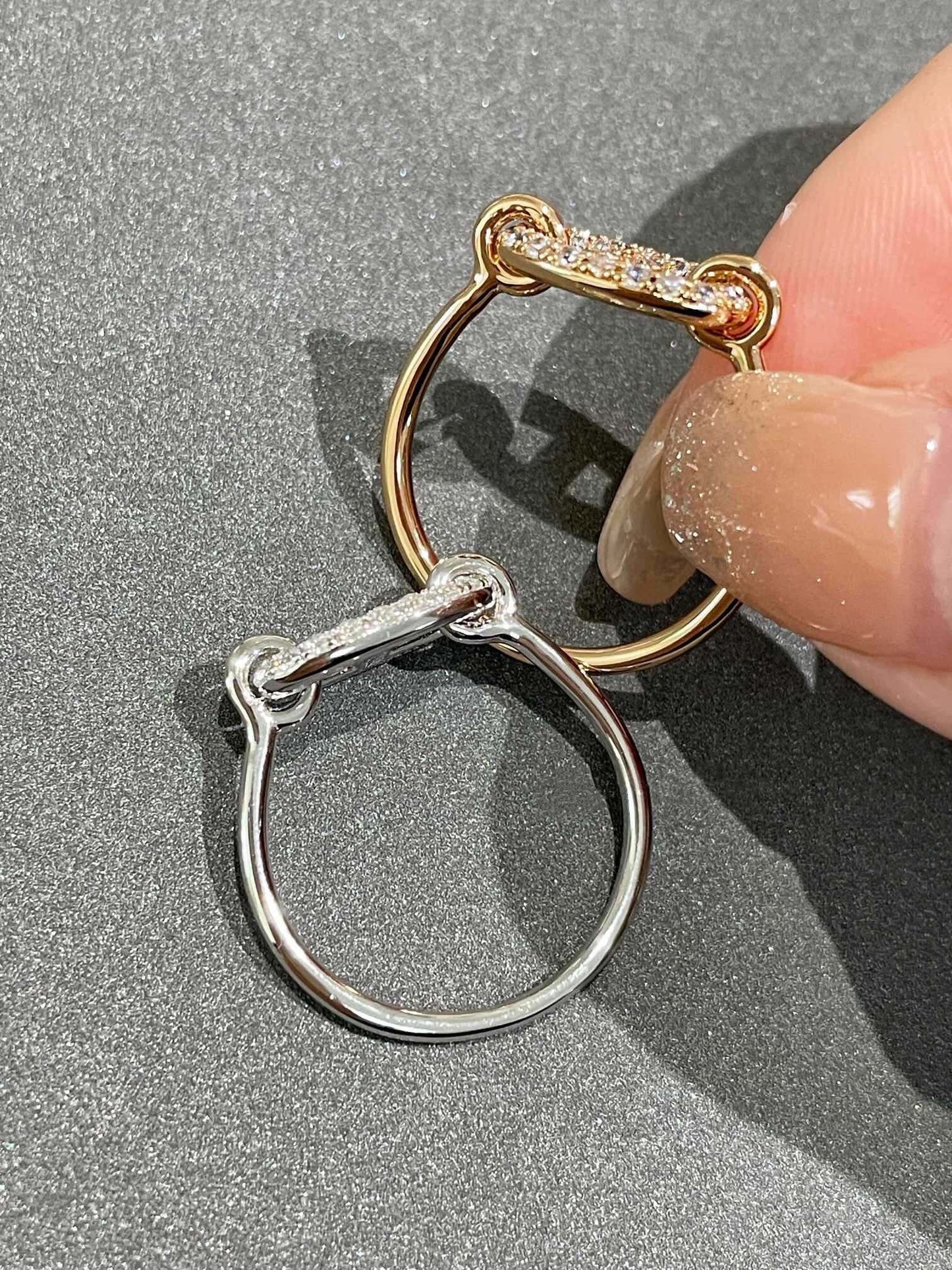 Mysitc RONDE スモールダイヤモンドリング