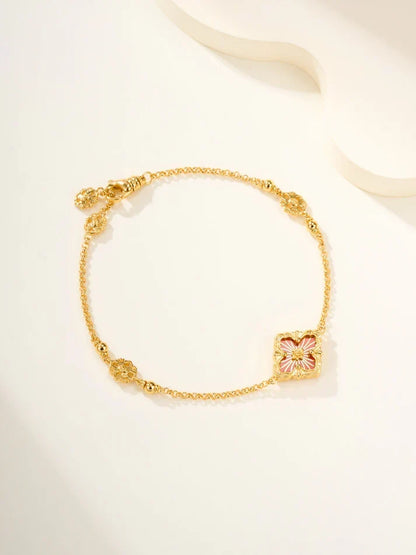 [Mystic]B.C.L ENAMELED One-Flower Bracelet£¨Various Colors)