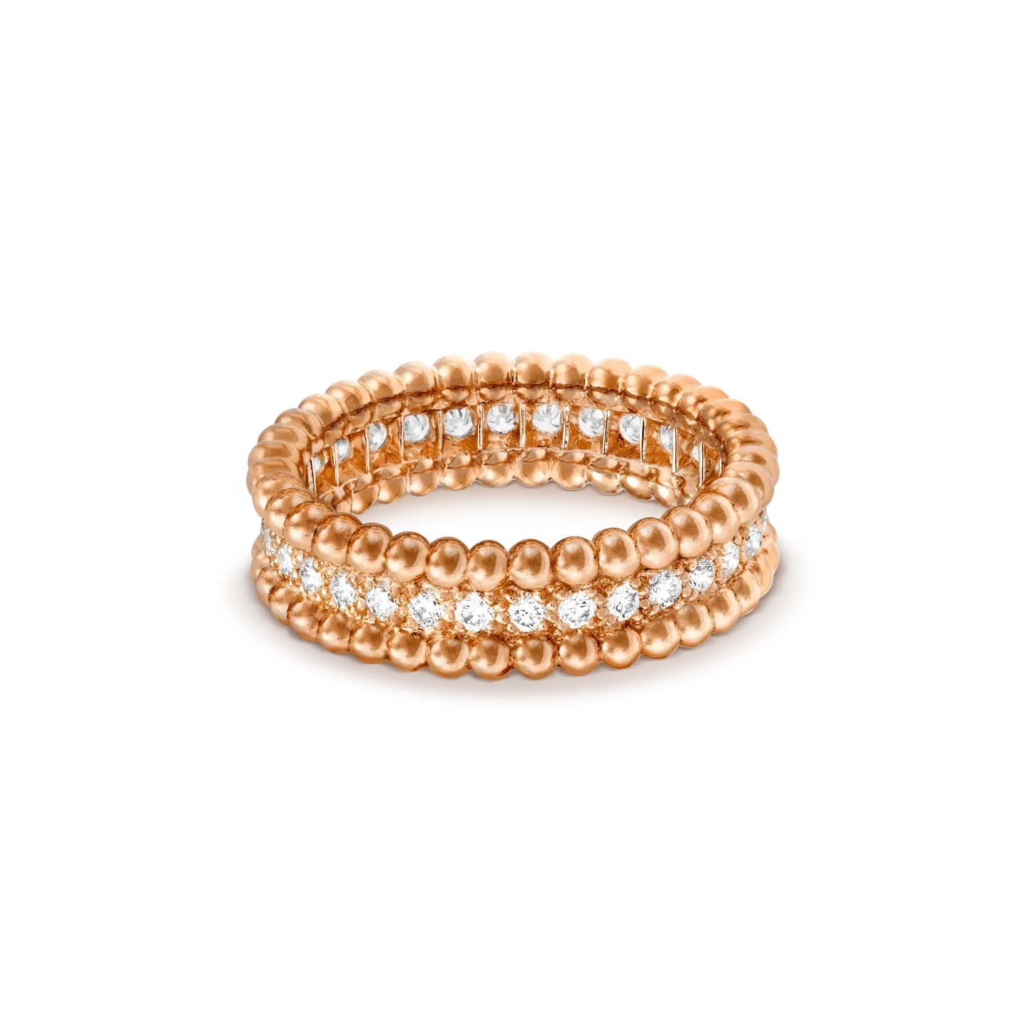 Mysitc PERLEE DIAMOND ROSÉGOLD RING