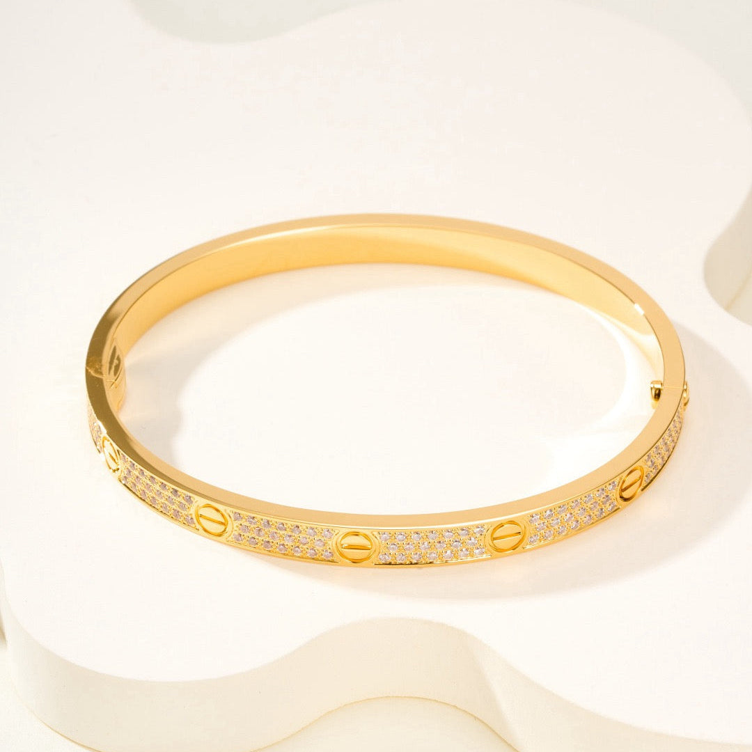 Mysitc LOVE BRACELET 4.8MM DIAMOND-PAVED