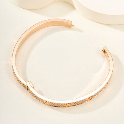 Mysitc LOVE BRACELET 4.8MM DIAMOND-PAVED