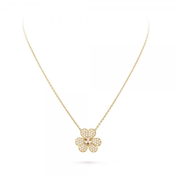 Mysitc FLOWER DIAMOND NECKLACE