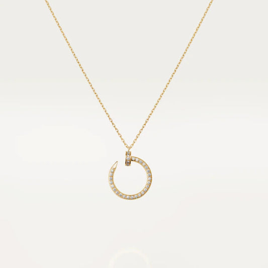 Mysitc JUSTE NECKLACE GOLD DIAMONDS