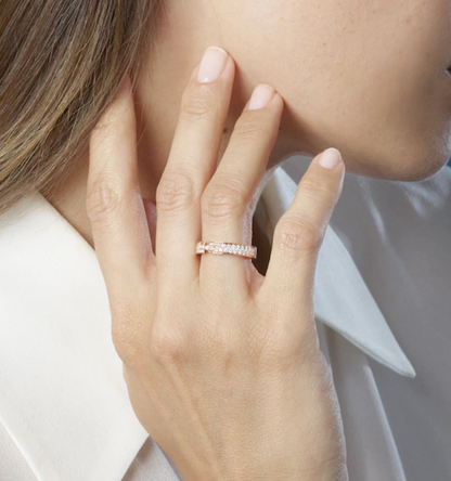 Mysitc ALLIANCE LIENS VIDENCE PAVED DIAMOND 4MM RING