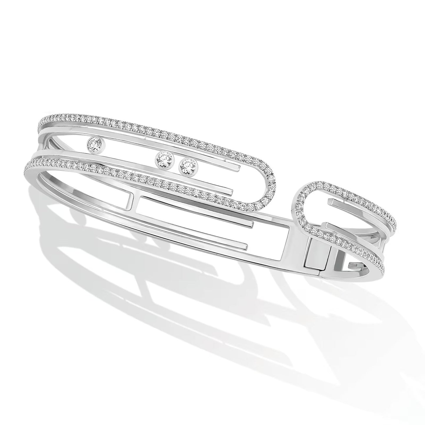 [Mystic ]MOVE 10TH GEPFLASTERTES DIAMANT-ARMBAND