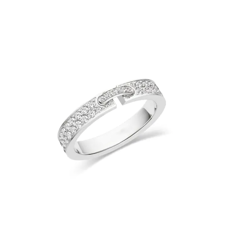Mysitc ALLIANCE LIENS VIDENCE PAVED DIAMOND 4MM RING