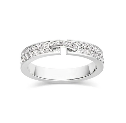 Mysitc ALLIANCE LIENS VIDENCE PAVED DIAMOND 4MM RING