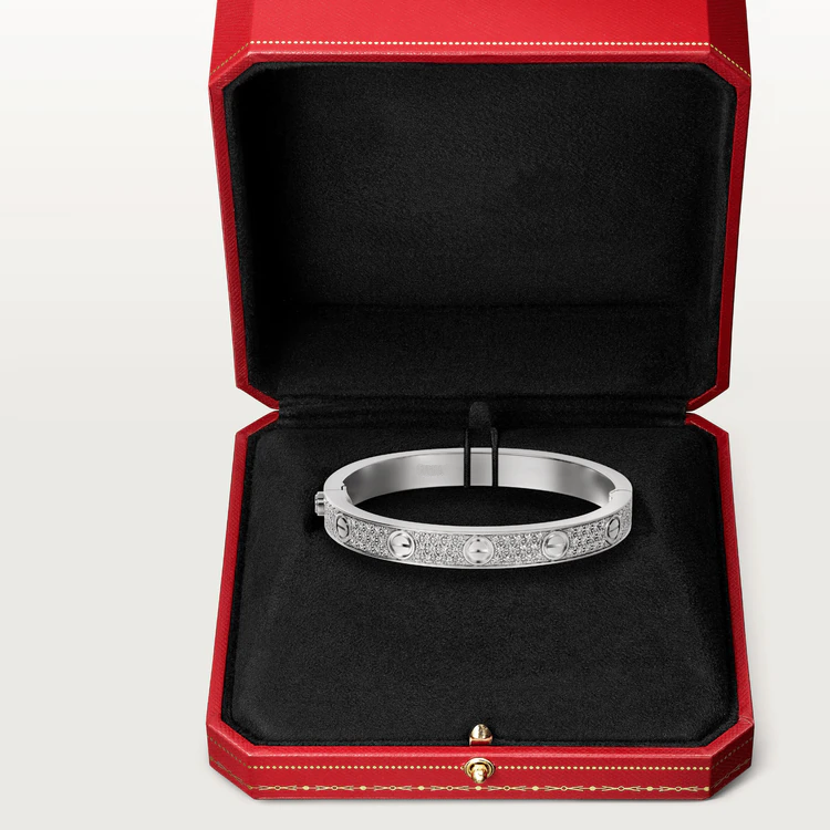 Mysitc LOVE BRACELET 6.1MM DIAMOND-PAVED