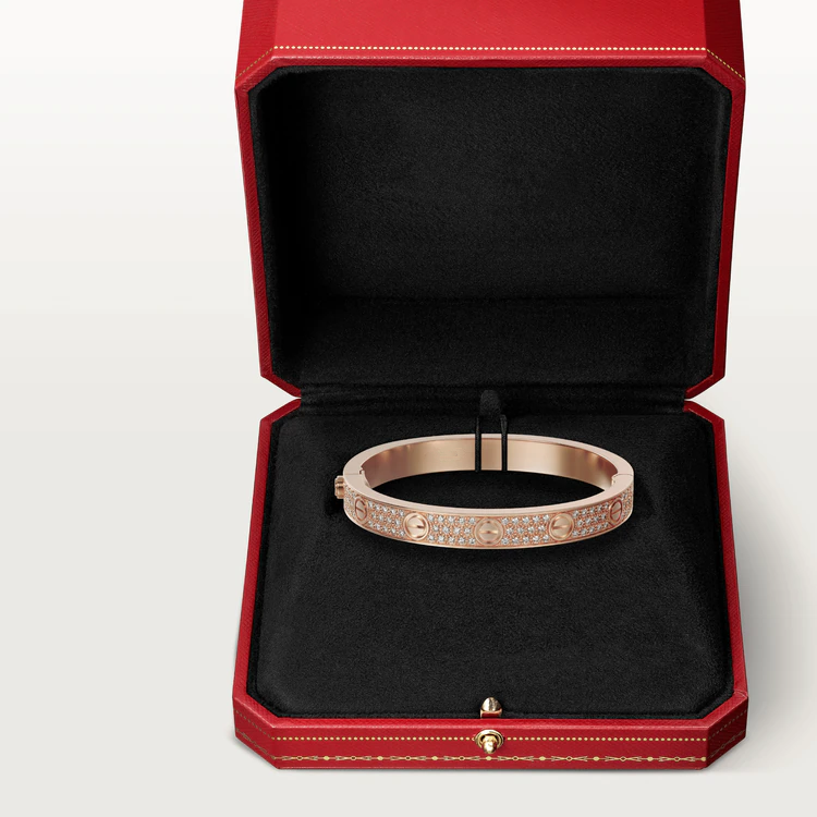 Mysitc LOVE BRACELET 6.1MM DIAMOND-PAVED