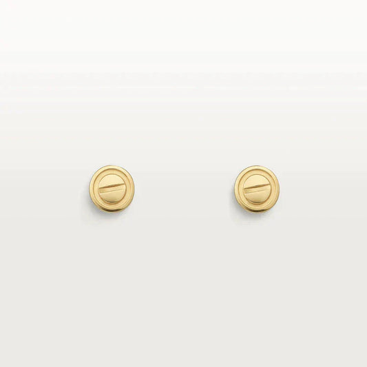 Mysitc LOVE EARRINGS GOLD 10MM