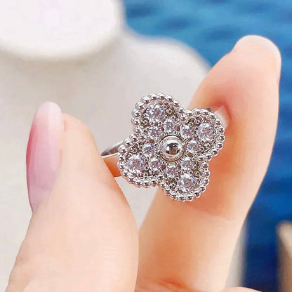 Mysitc CLOVER DIAMOND RING