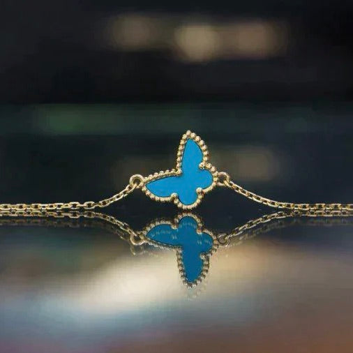 Mysitc BUTTERFLY TURQUOISE BUTTERFLY BRACELET
