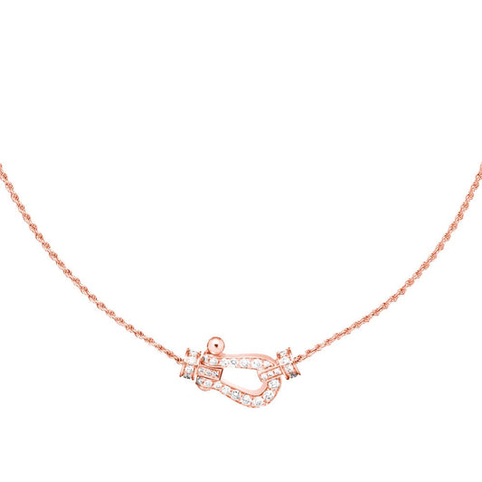 Mysitc FORCE 10 PINK GOLD DIAMOND NECKLACE